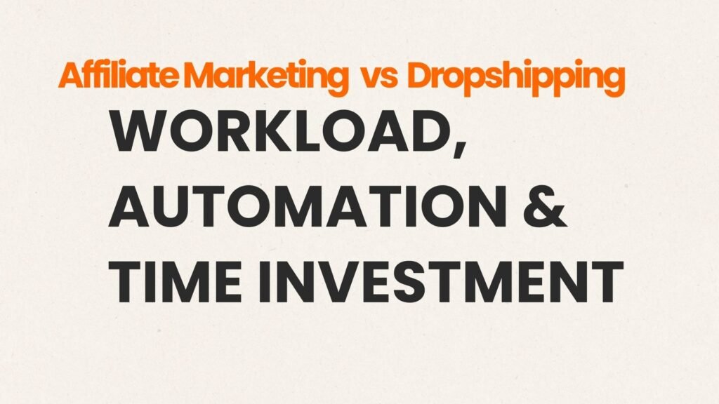 Workload, Automation & Time Investment
