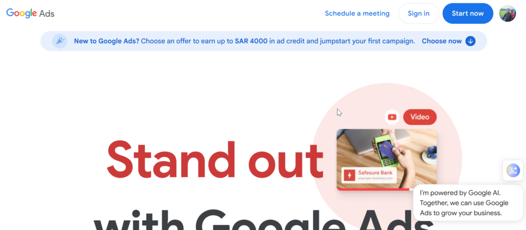 google ads for making money