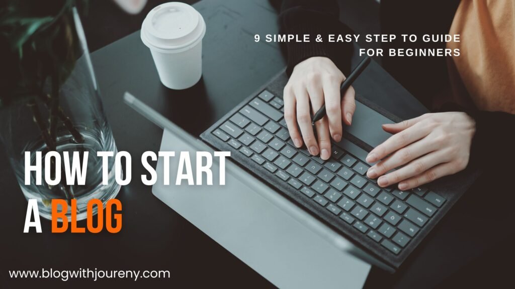 how to start a blog