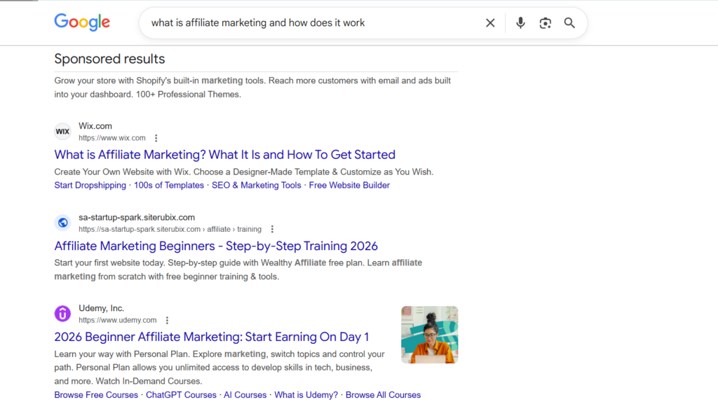 searching google