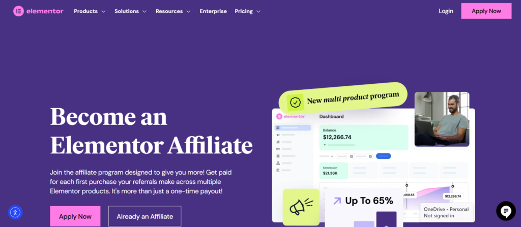 Elementor Affiliate Program 