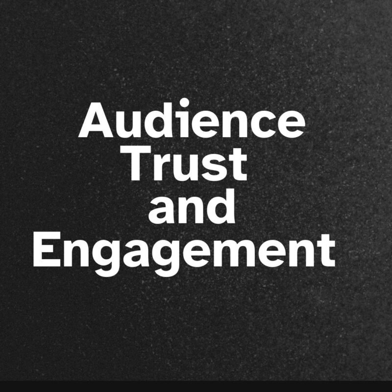 Audience Trust and Engagement blog vs youtube