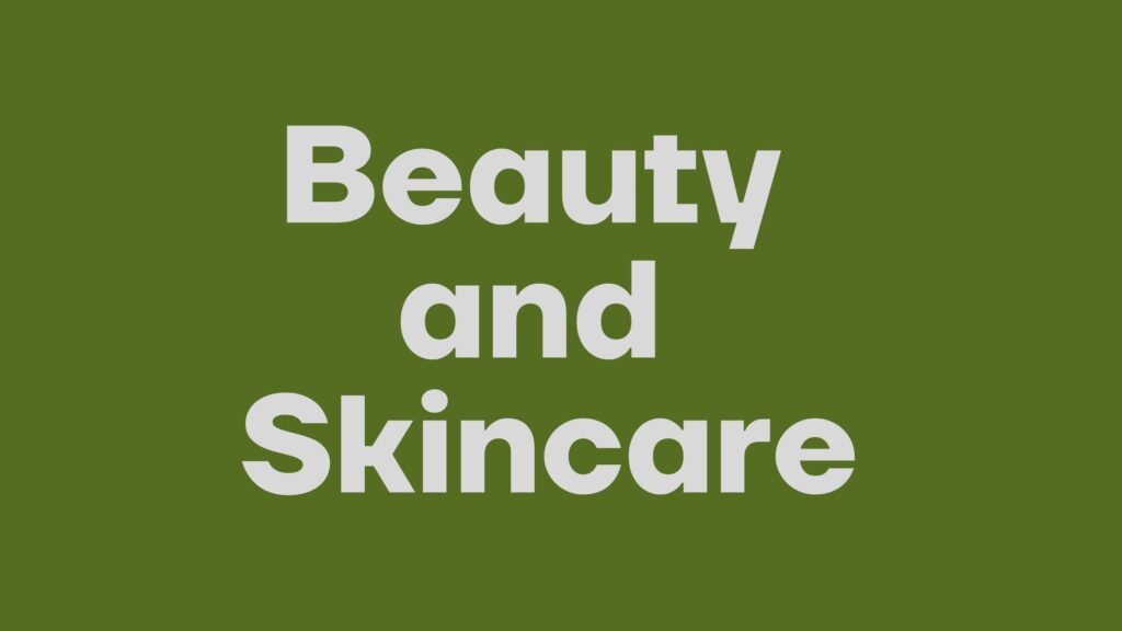 Beauty and Skincare blog niche idea