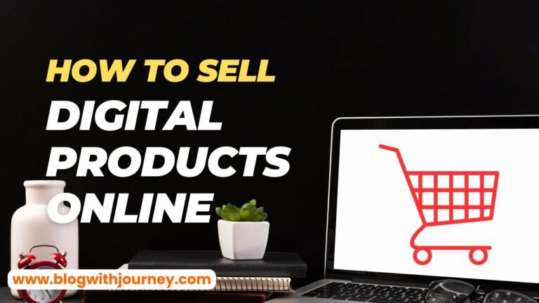 how to sell digital products online
