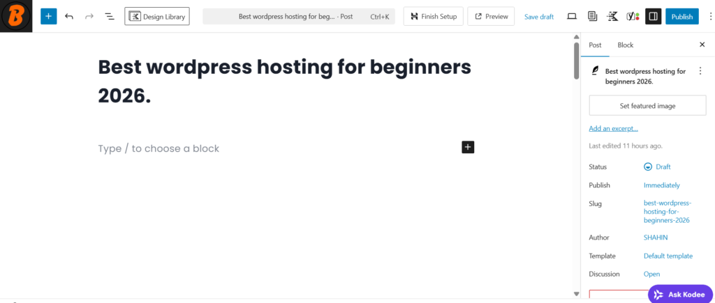 make sure your keyword