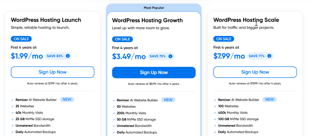 dreamhost wordpress hosting