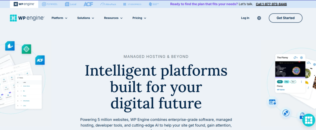 wpengine wordpress hosting