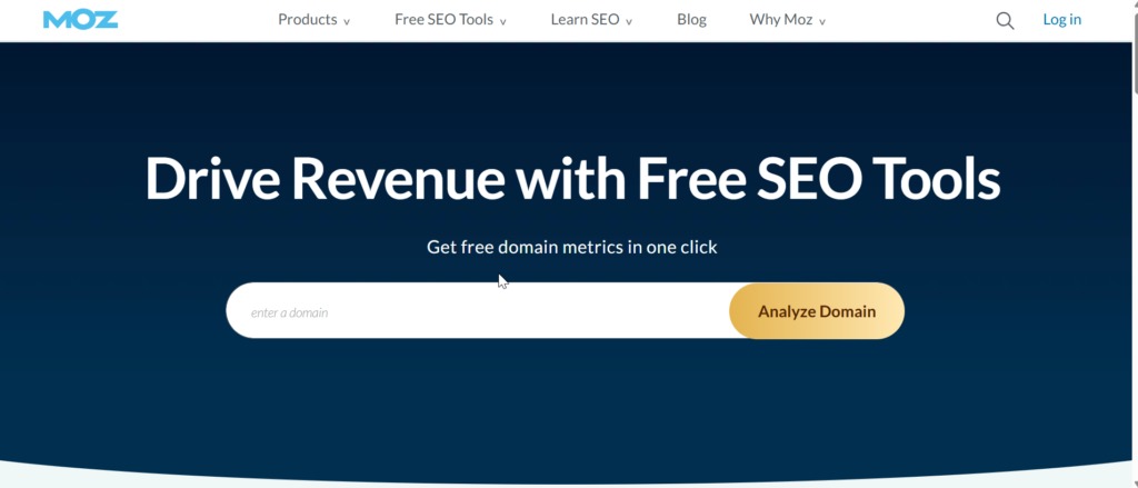 moz free seo tool