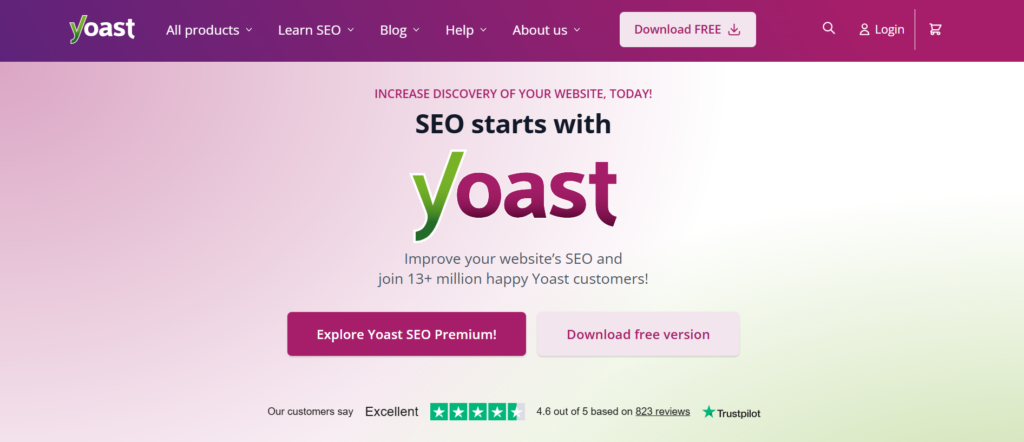 yoast seo wordpress plugin