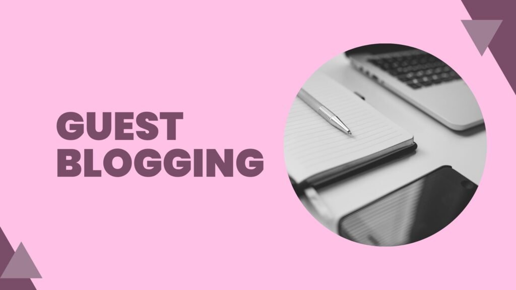 Guest Blogging off page seo strategy