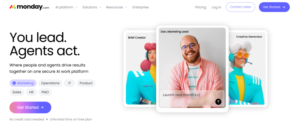 Monday crm software