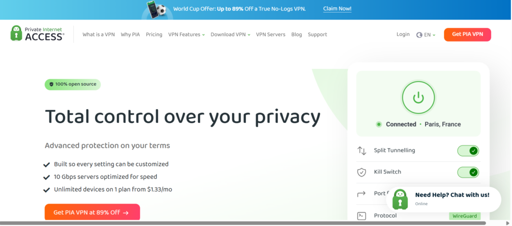 Private Internet Access vpn