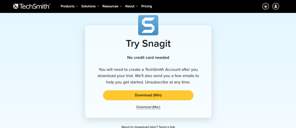 Snagit screen recording software