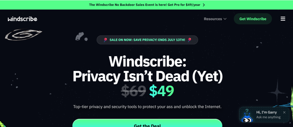 Windscribe  vpn server