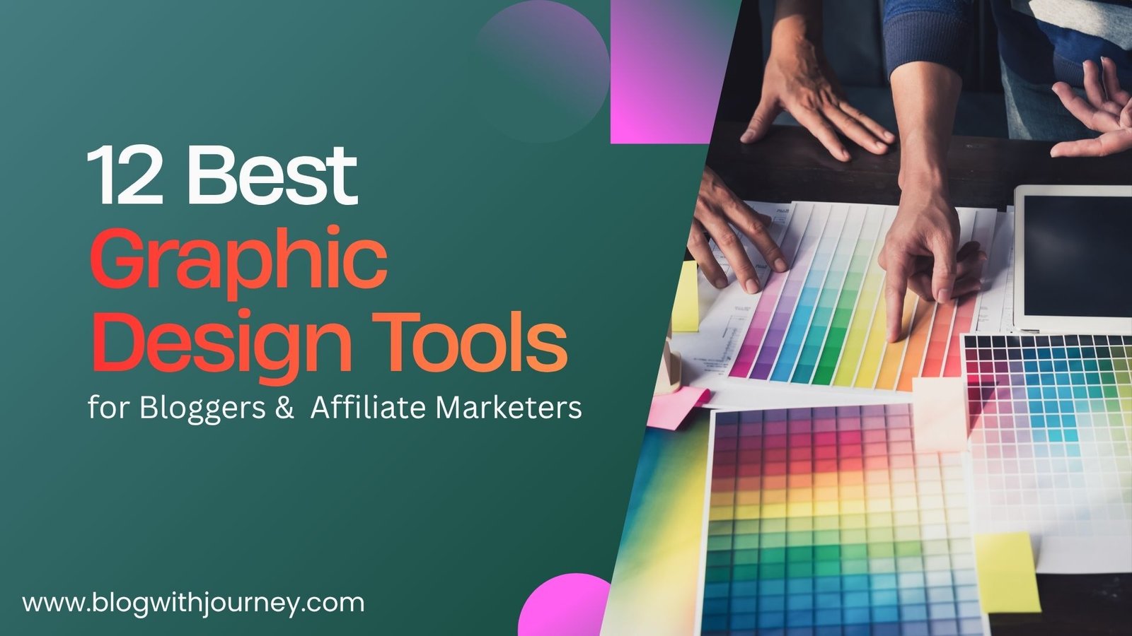 best graphic design tools for bloggers and affiliate marketers