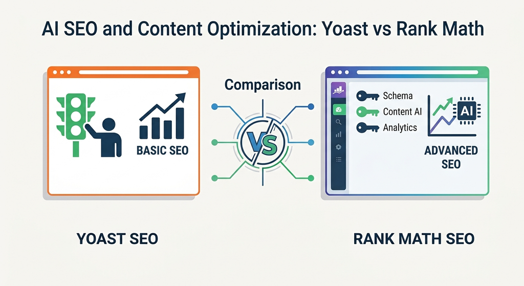 AI SEO and Content Optimization yoast vs rank math