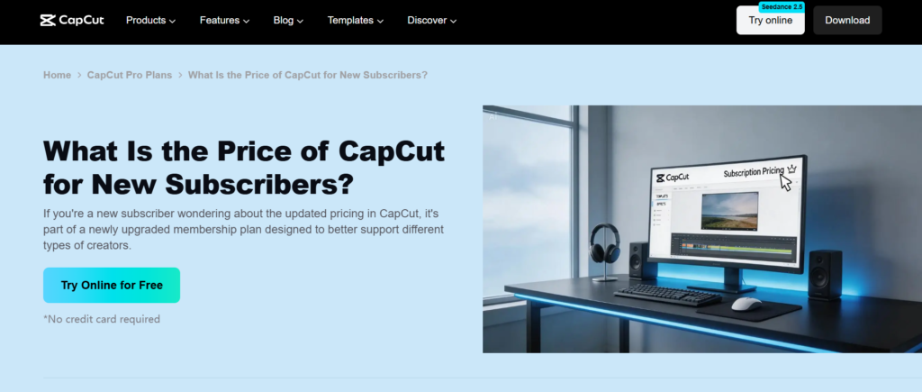 capcut pricing