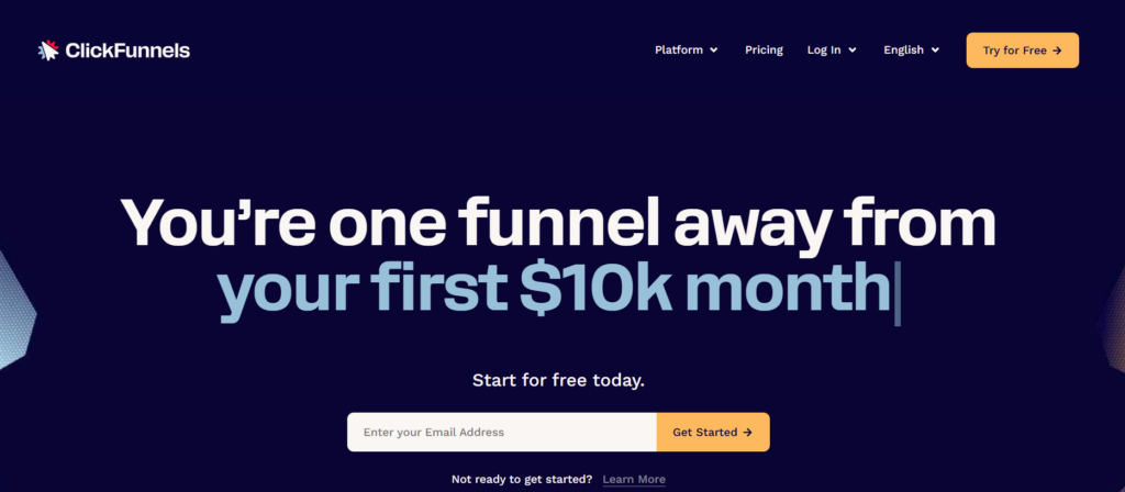 ClickFunnels  landing page builders