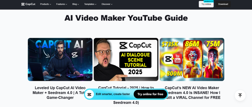 capcut ai feature