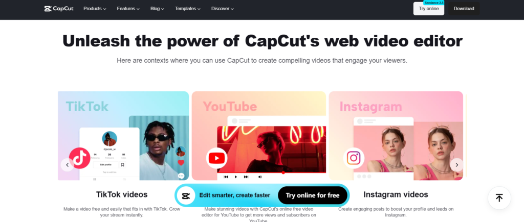 CapCut Editing Features