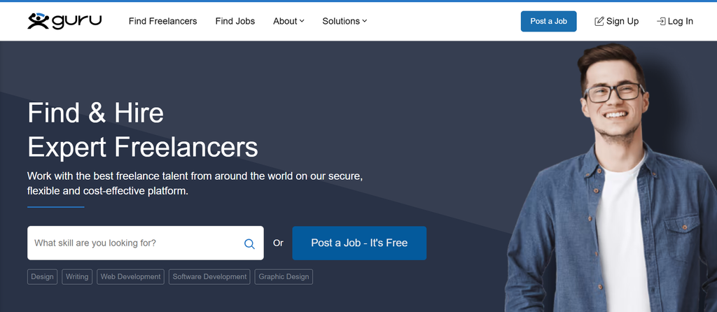 guru freelancing platform