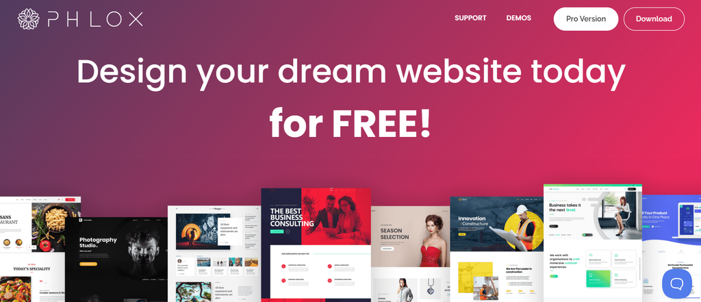 Phlox wordpress theme